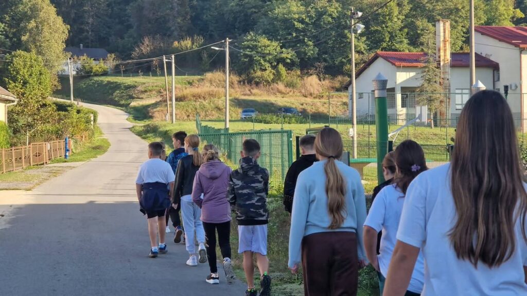 Europski sportski dan u OŠ Ivo Kozarčanin Hrvatska Dubica.🚶🏃‍♀️🏃🚶‍♀️